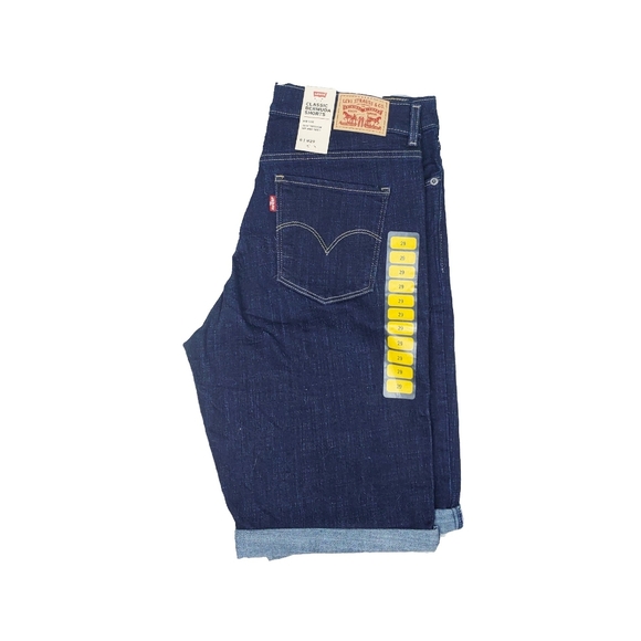 NWT Levis Womens Classic Mid Rise Bermuda Shorts - Picture 3 of 13